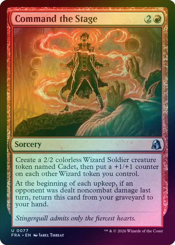Command the Stage (Foil) (FRA)