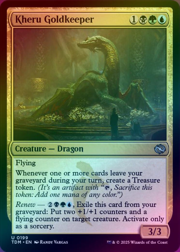 Kheru Goldkeeper (Foil) (TDM)