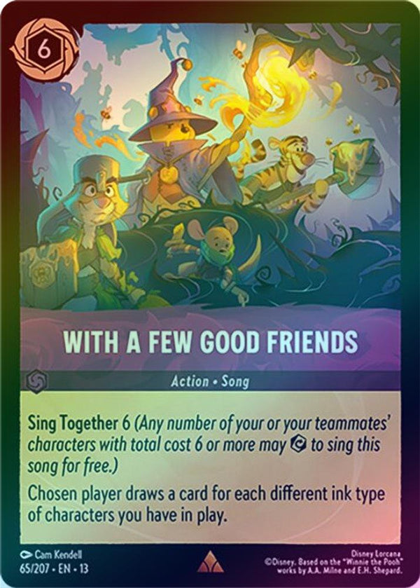With a Few Good Friends - 65/207 - Rare (Foil)