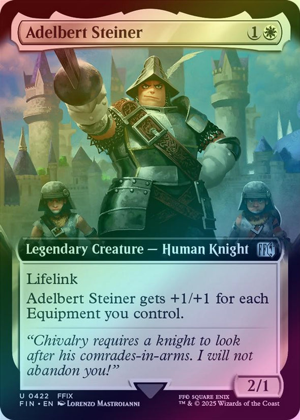 Adelbert Steiner - Extended Art (Foil) (FIN)