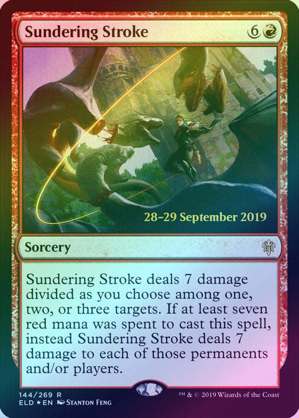 Sundering Stroke - Prerelease Promo (Foil) (PELD)
