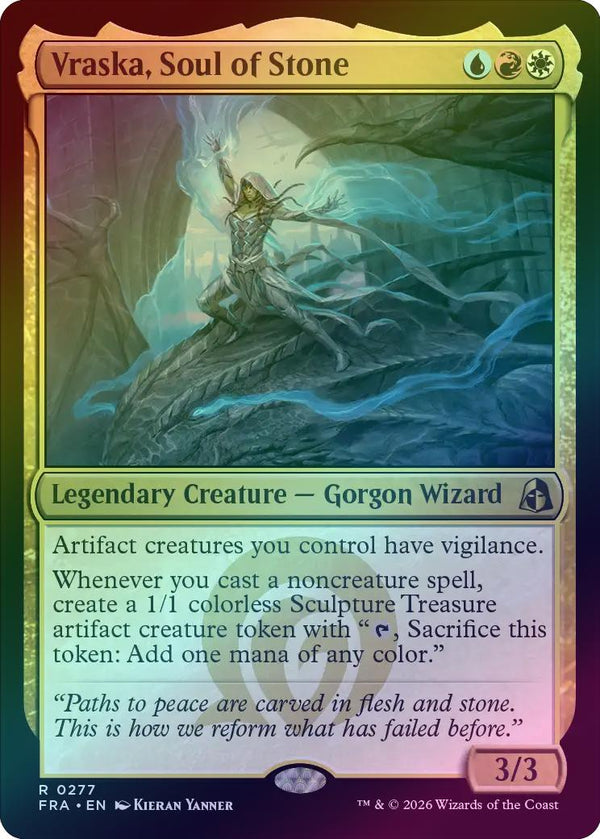 Vraska, Soul of Stone (Foil) (FRA) (Pre-Order)