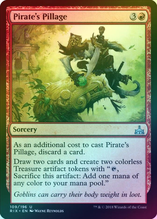 Pirate's Pillage (Foil) (RIX)