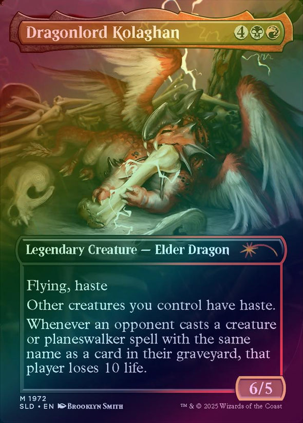Dragonlord Kolaghan - They Grow Up So Fast (Foil) (SLD)