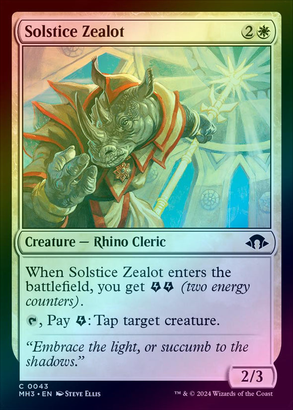 Solstice Zealot (Foil) (MH3)