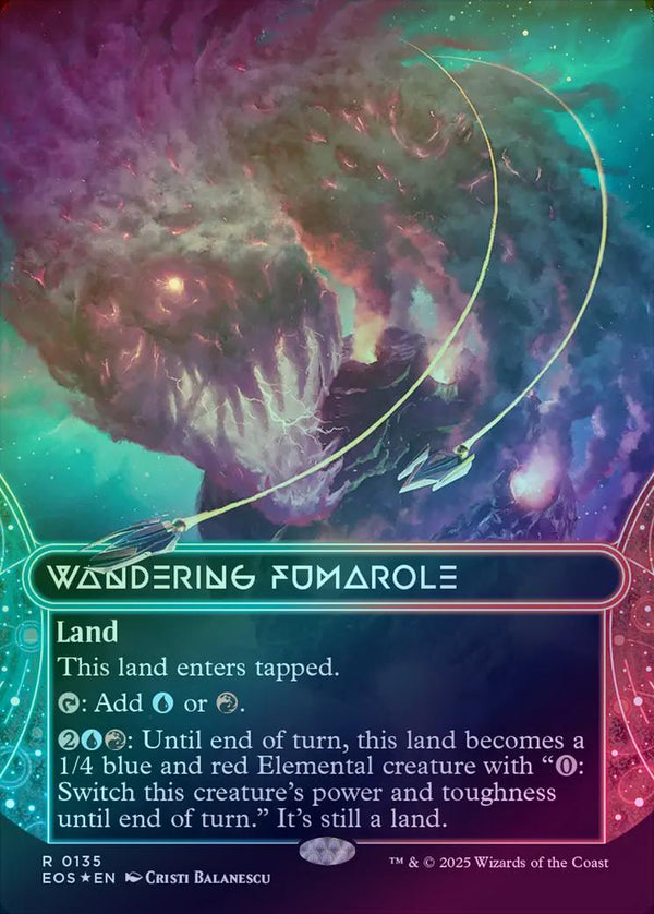 Wandering Fumarole - Borderless (Galaxy Foil) (EOS)