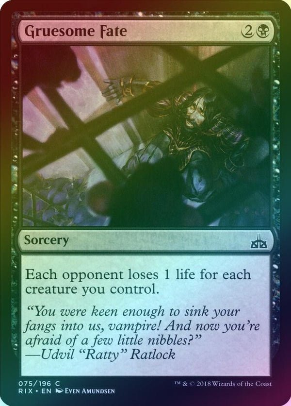 Gruesome Fate (Foil) (RIX)