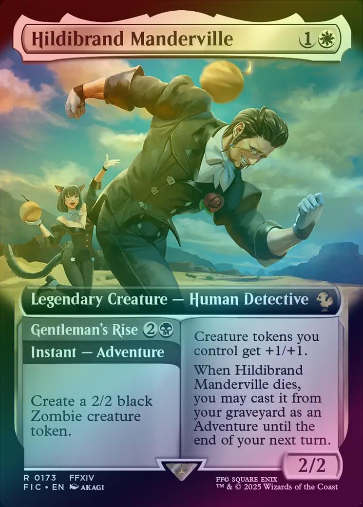 401 Games Canada - Hildibrand Manderville // Gentleman's Rise - Extended Art (Foil) (FIC) 401 Games Canada - Hildibrand Manderville // Gentleman's Rise - Extended Art (Foil) (FIC)