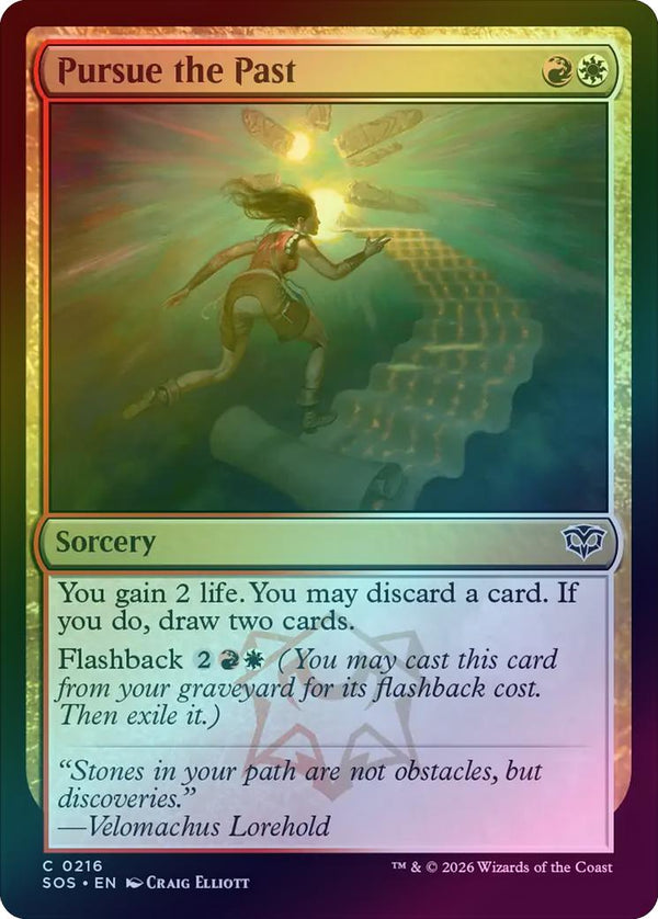 Pursue the Past (Foil) (SOS)