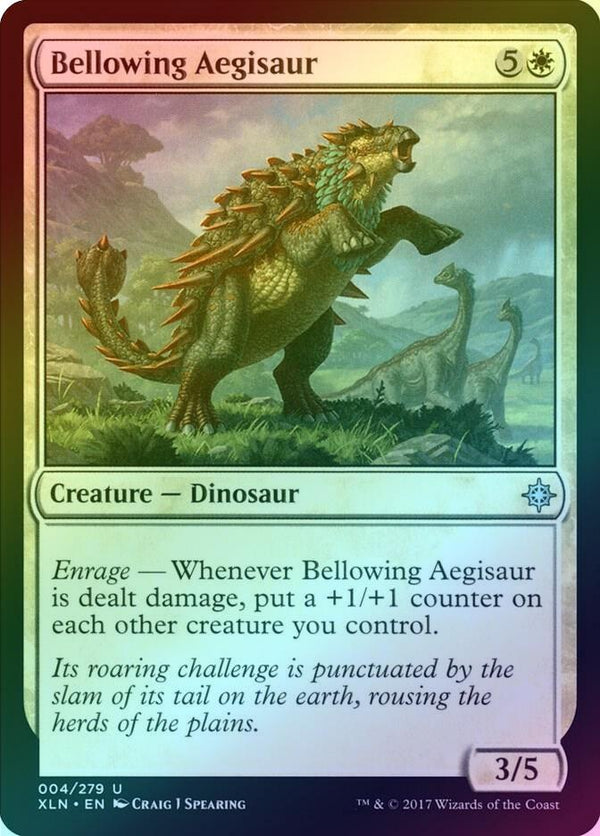 Bellowing Aegisaur (Foil) (XLN)