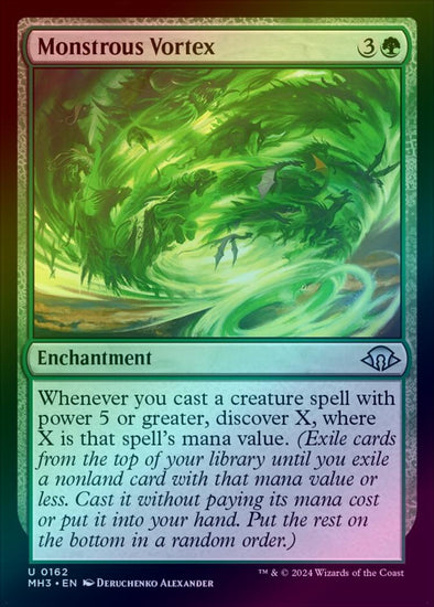 Monstrous Vortex (Foil) (MH3)