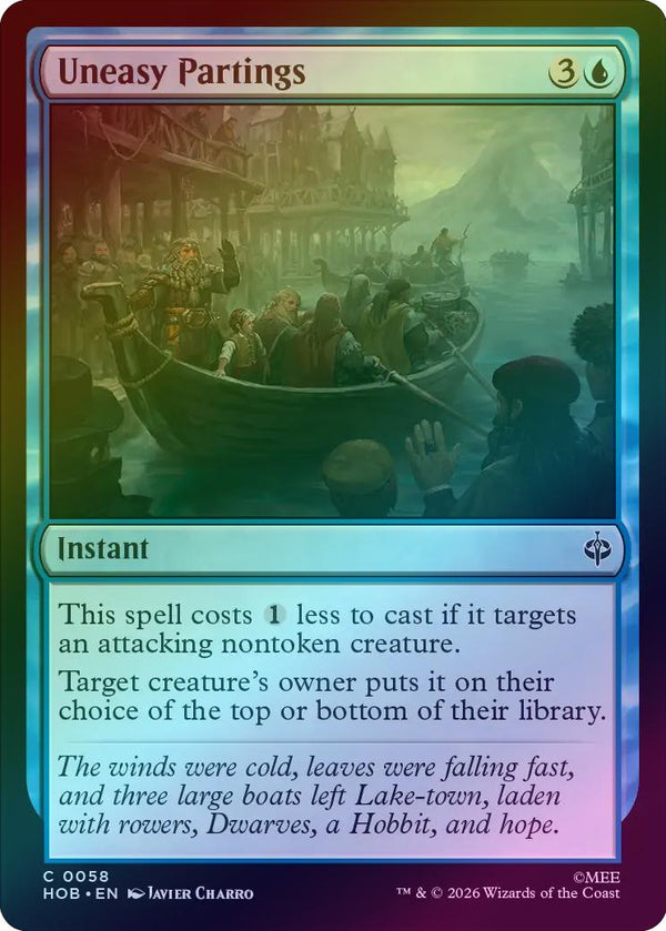Uneasy Partings (Foil) (HOB) (Pre-Order)