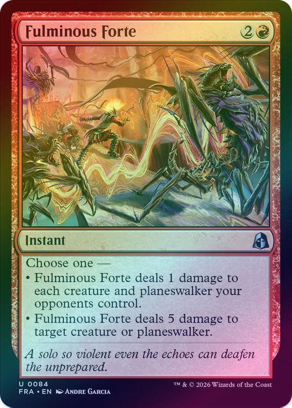 Fulminous Forte (Foil) (FRA)