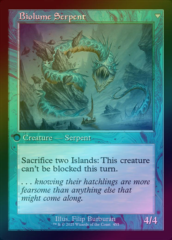 Biolume Egg // Biolume Serpent - Retro Frame (Foil) (INR)