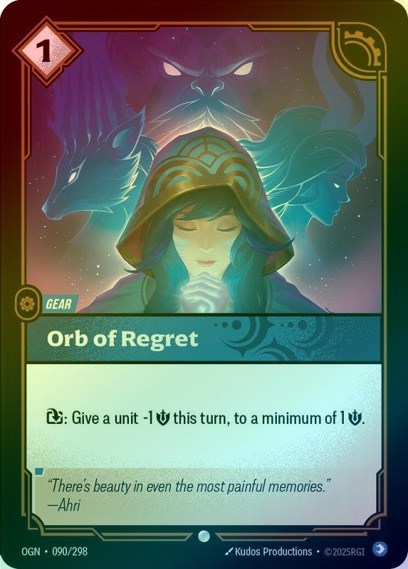 Orb of Regret - 090/298 - Common (Foil)