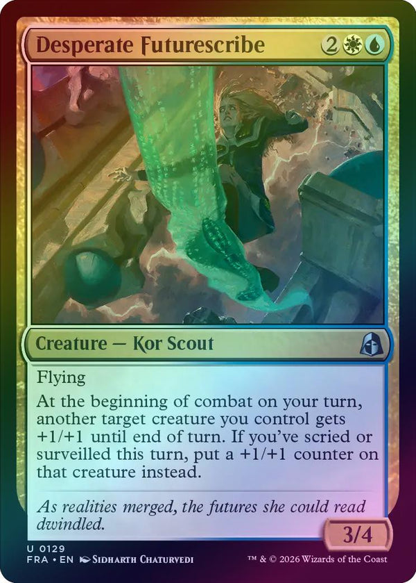 Desperate Futurescribe (Foil) (FRA)