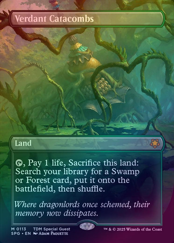 Verdant Catacombs - Borderless (Foil) (SPG)