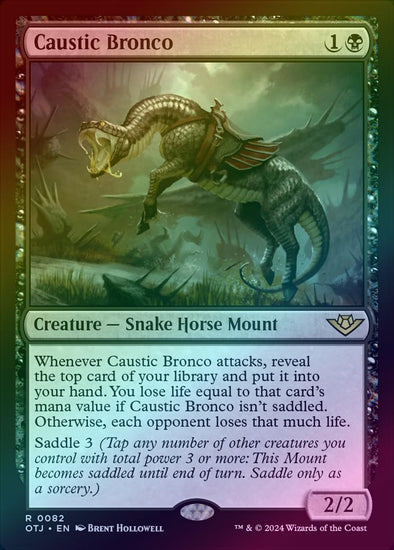 Caustic Bronco (Foil) (OTJ)