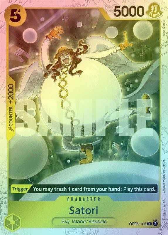 Satori (Jolly Roger Foil) - OP05-105 - Rare