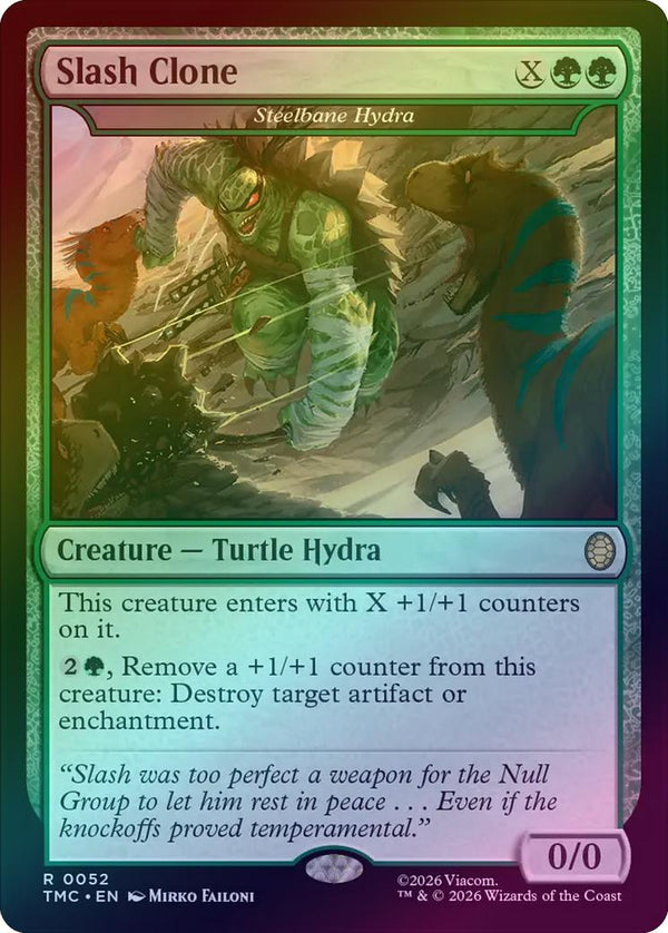 Slash Clone // Steelbane Hydra (Surge Foil) (TMC)