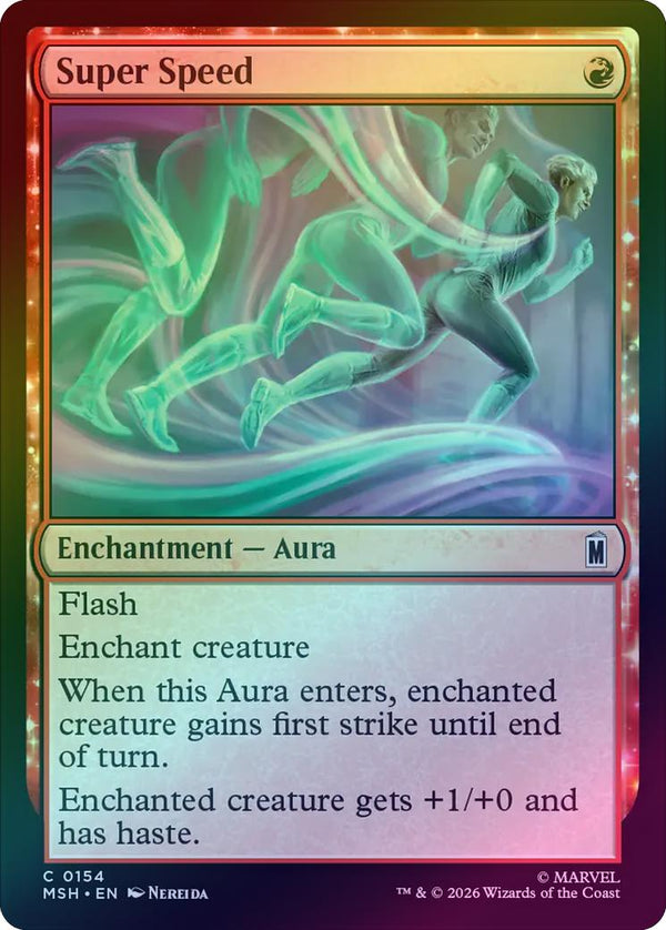 Super Speed (Foil) (MSH) (Pre-Order)