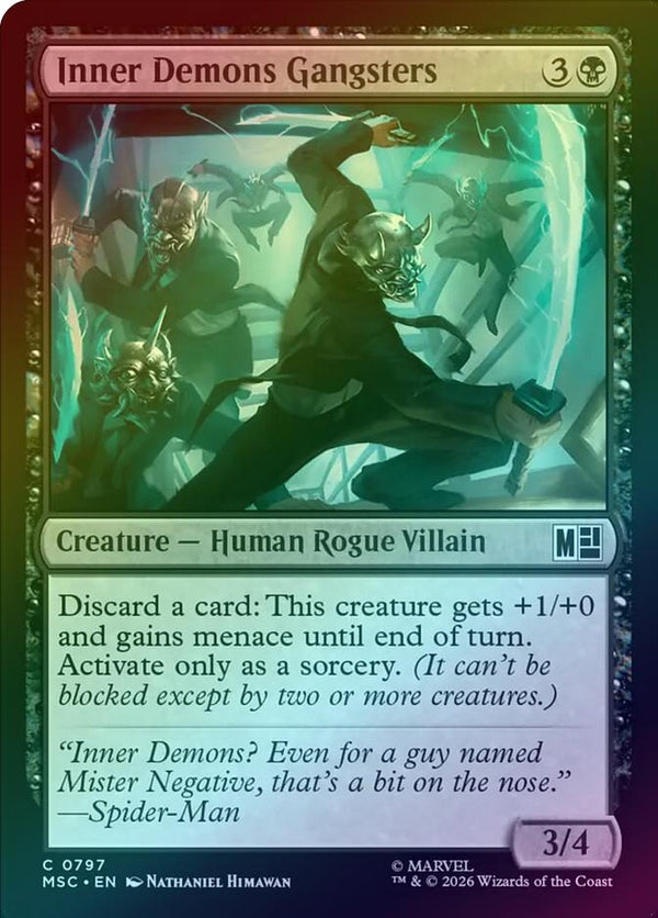 Inner Demons Gangsters (Foil) (MSC)