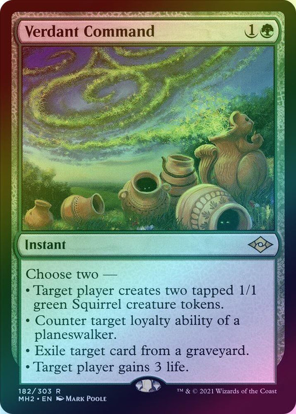 Verdant Command (Foil) (MH2)