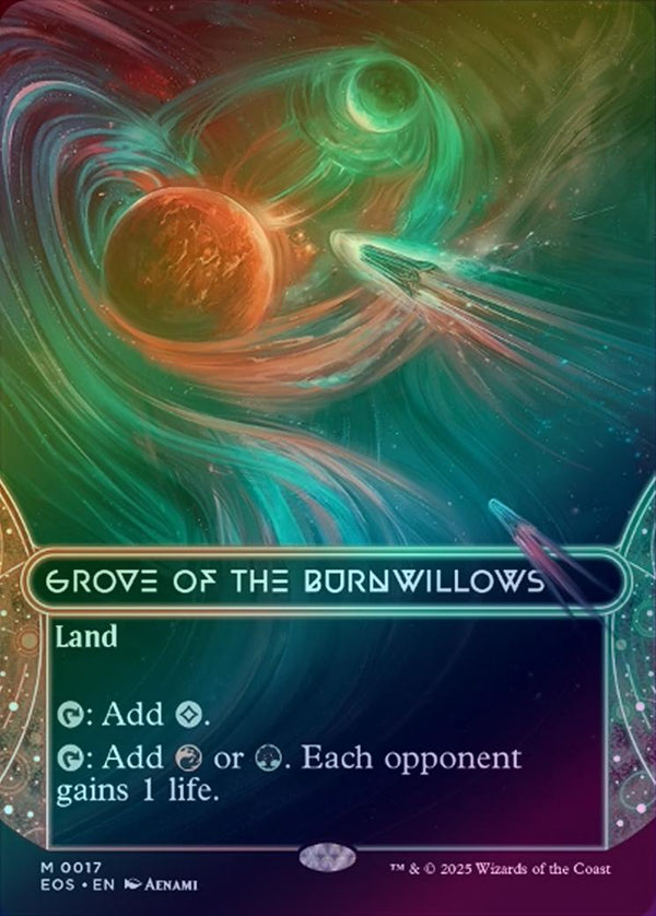 Grove of the Burnwillows - Borderless (Foil) (EOS)