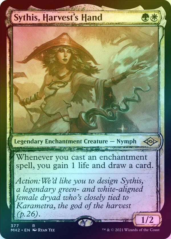 Sythis, Harvest's Hand - Sketch Showcase (Foil) (MH2)