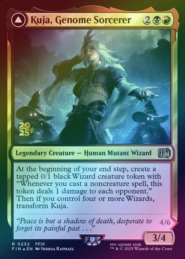 Kuja, Genome Sorcerer // Trance Kuja, Fate Defied - Prerelease Promo (Foil) (PFIN)