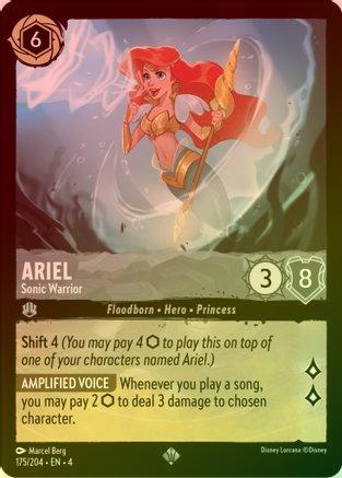 Ariel (Sonic Warrior) - 175/204 - Super Rare (Foil)