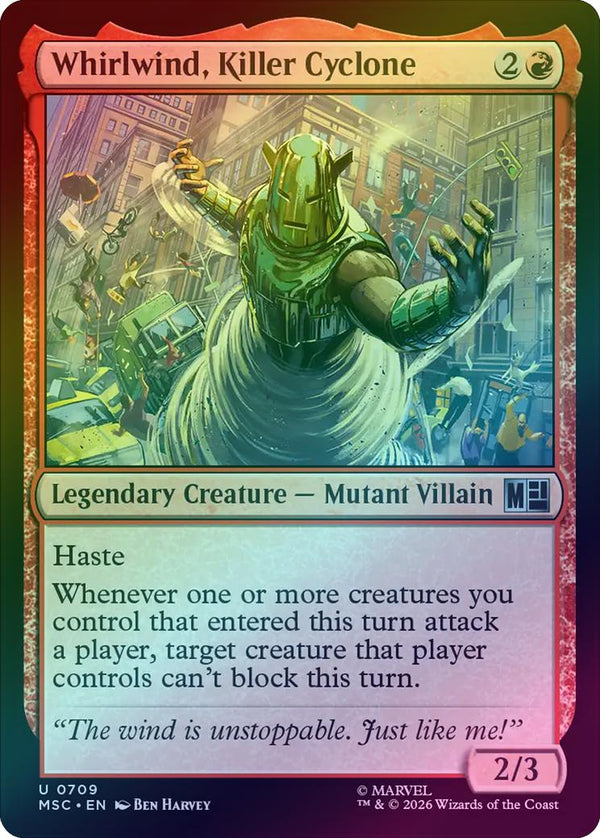 Whirlwind, Killer Cyclone (Foil) (MSC)