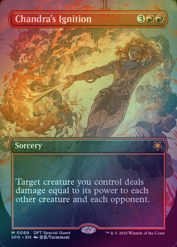 Chandra's Ignition - Borderless (Foil) (SPG)