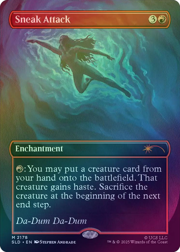 Sneak Attack - JAWS: Terror of Amity Island (Rainbow Foil) (SLD)