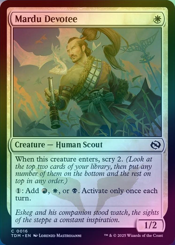Mardu Devotee (Foil) (TDM)