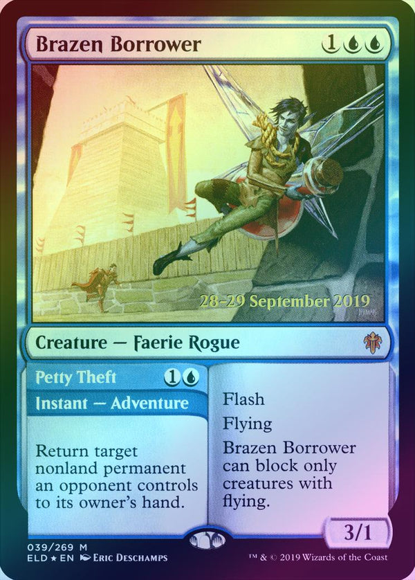 Brazen Borrower // Petty Theft - Prerelease Promo (Foil) (PELD)