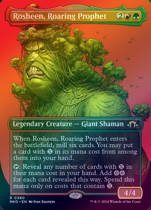 Rosheen, Roaring Prophet - Borderless (Foil) (MH3)