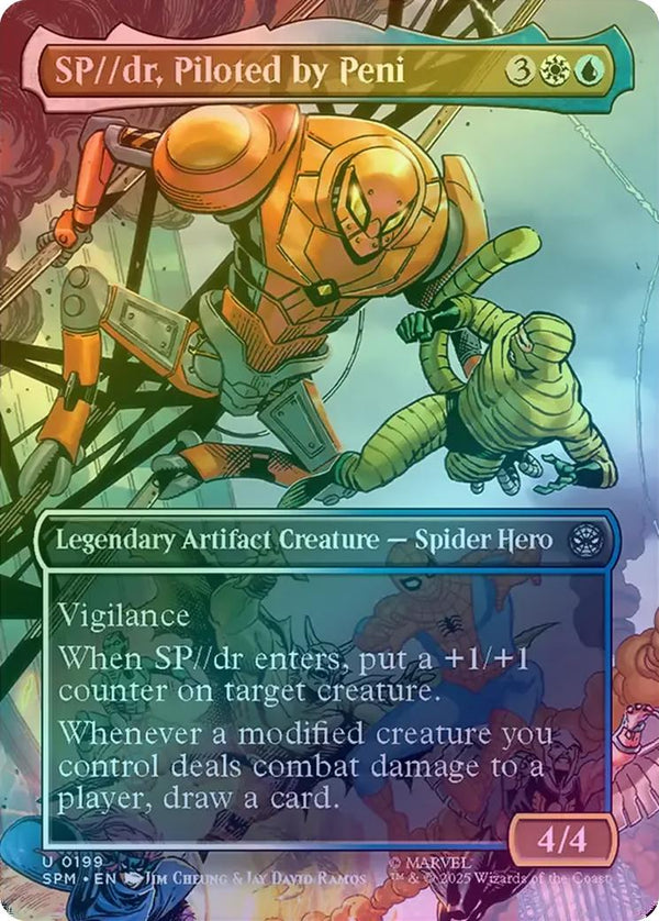 SP//dr, Piloted by Peni - Borderless Scene (Foil) (SPM)