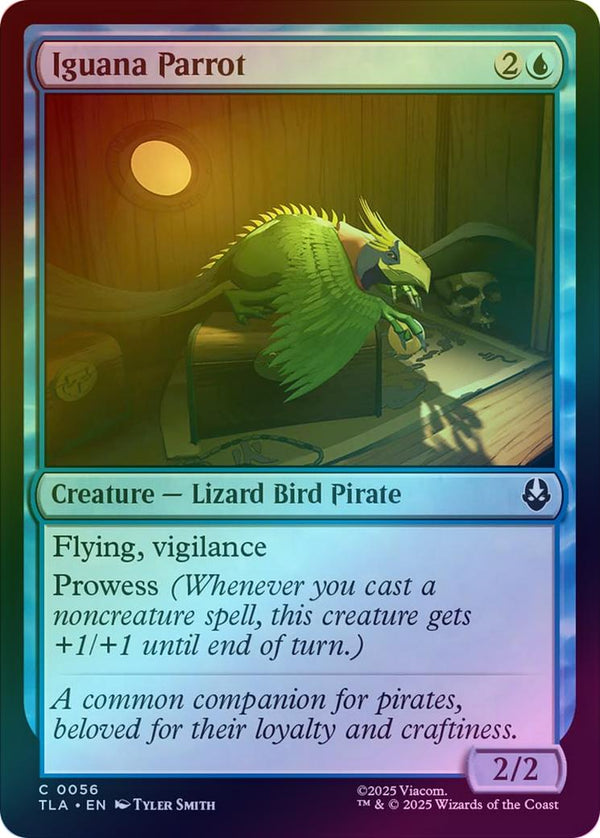 Iguana Parrot (Foil) (TLA)