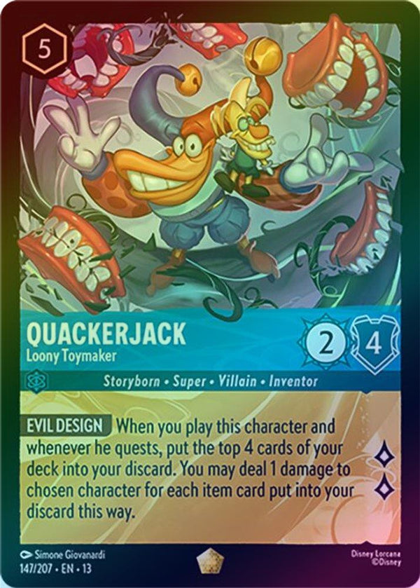 Quackerjack (Loony Toymaker) - 147/207 - Legendary (Foil)