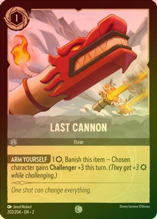 Last Cannon - 202/204 - Common (Foil)