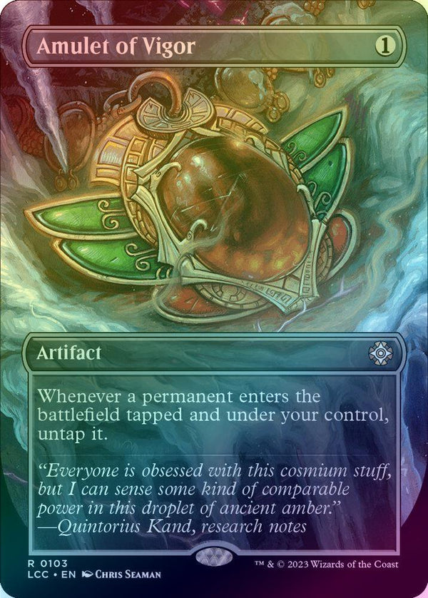 Amulet of Vigor - Borderless (Foil) (LCC)
