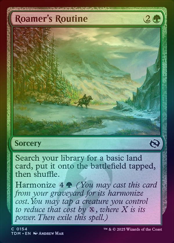 Roamer's Routine (Foil) (TDM)