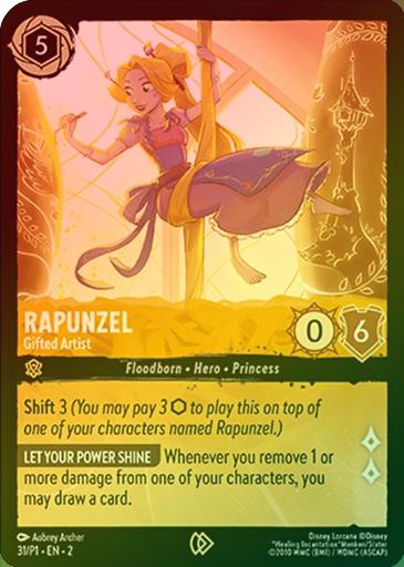 Rapunzel (Gifted Artist) - 31 - Promo (Foil)