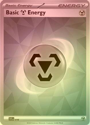 Basic Metal Energy - 016 - Common - Reverse Holo