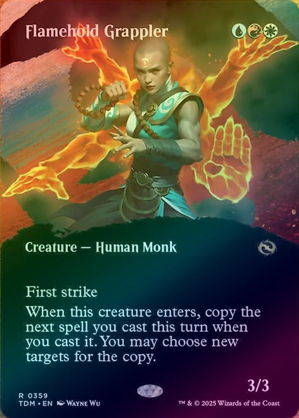 Flamehold Grappler - Clan Showcase (Foil) (TDM)