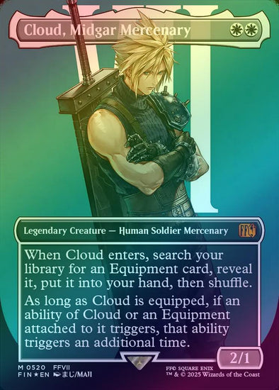401 Games Canada - Cloud, Midgar Mercenary