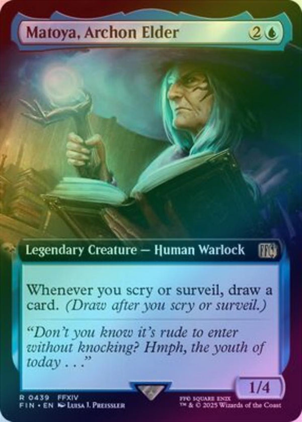 Matoya, Archon Elder - Extended Art (Foil) (FIN)