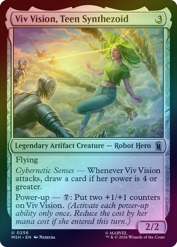 Viv Vision, Teen Synthezoid (Foil) (MSH) (Pre-Order)