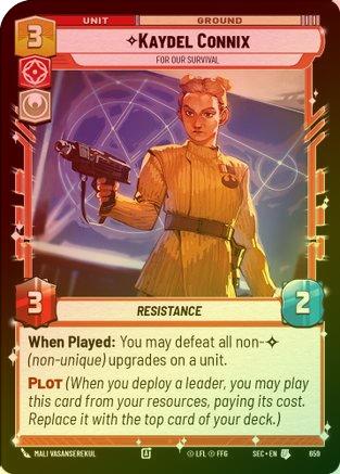 Kaydel Connix - For Our Survival (Foil) - 659 - Uncommon (Foil)